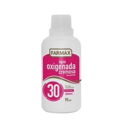 Água Oxigenada Cremosa Farmax 30 Volumes 90ml