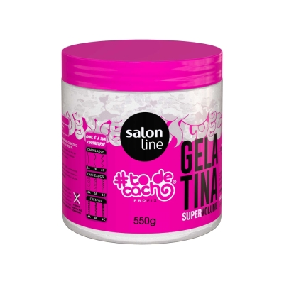 Gelatina s line 550g todecacho vai t volume sim