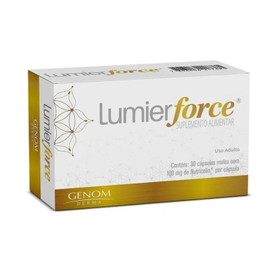 Suplemento Alimentar Lumier Force 30 Cápsulas