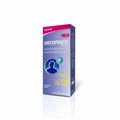 Decongex plus 12 cpr