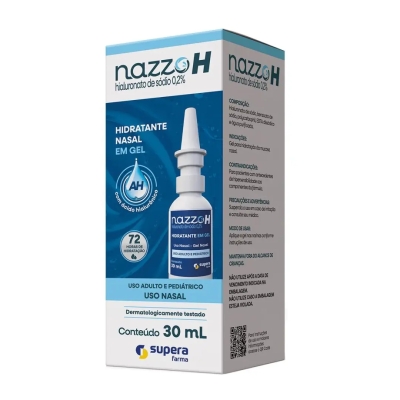 Hidratante Nasal Nazzo H em Gel 30ml