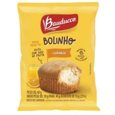 Bolinho Bauduco Laranja 40g