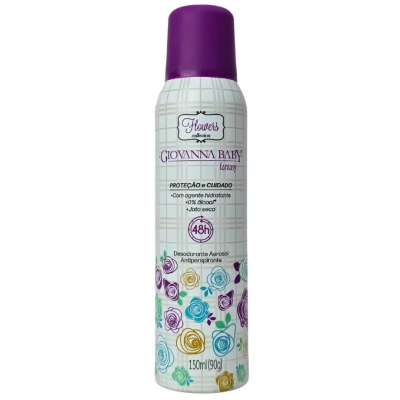 Desodorante Antitranspirante Aerosol Giovanna Baby Fantasy Feminino 48h 150ml