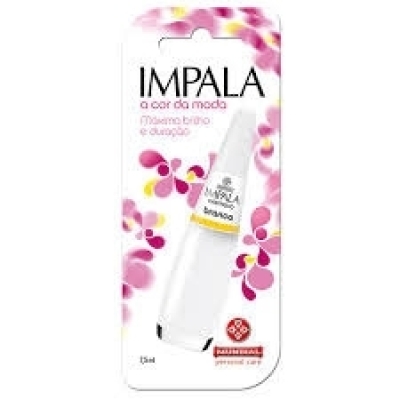 Esmalte Impala A Cor Da Moda Cremoso Branco 7,5ml 