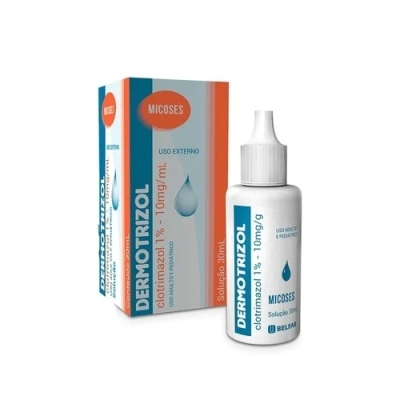 Dermotrizol 10mg/mL Solução 30ml