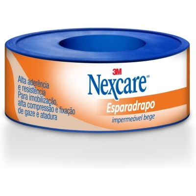 Esparadrapo 3m impermeavel 12mmx3m bege