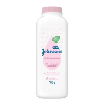 Talco Dermo Protetor Johnson's Baby Tripla Ação 100g