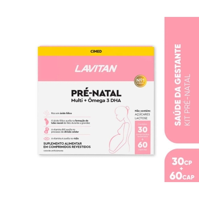 Lavitan kit pre-natal 30 cpr+omega 60 cpr
