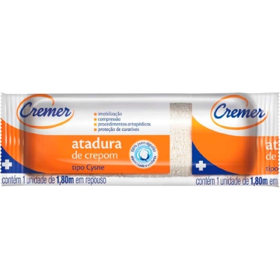 Atadura de Crepom Cremer Tipo Cysne 10cm x 1,80m 1 Unidade