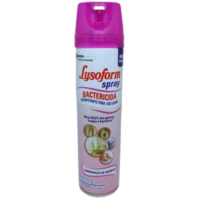 Lysoform aerosol 360ml lembranca infancia