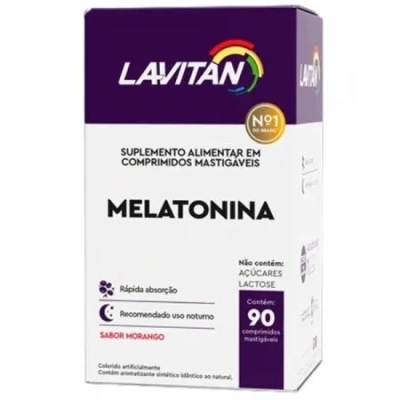 Lavitan melatonina 0.21mg 90 cpr maracuja