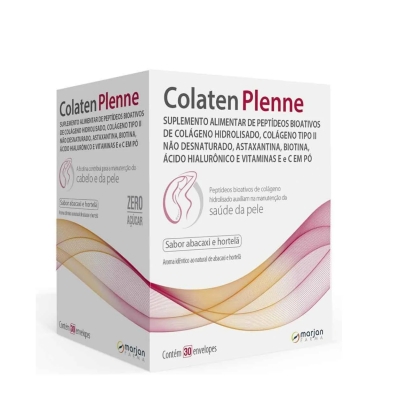 Colaten Plenne Sabor Abacaxi e Hortelã 30 sachês