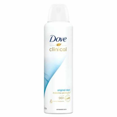 Desod dove aero clinical 150ml clean original