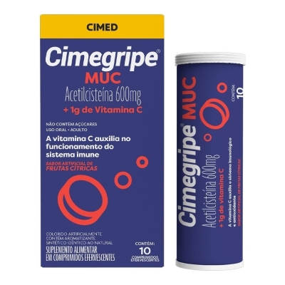 Cimegripe muc 10 cpr eferv cimed