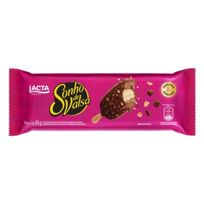 Picolé Nestlé Lacta Sonho de Valsa 69g