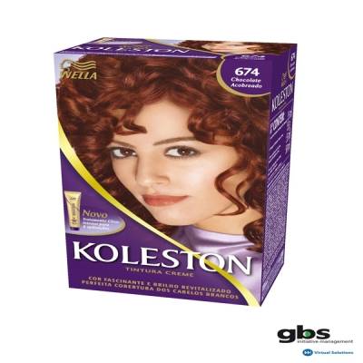 Tint koleston 6.74 chocolate acrobeado