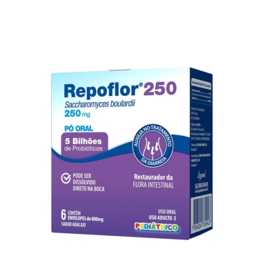 Repoflor 250mg 6 saches legrand 