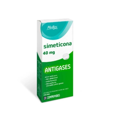 Simeticona 40mg 20 Comprimidos Genérico Medley 