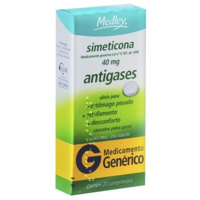 Simeticona 40mg 20 cpr g.medley