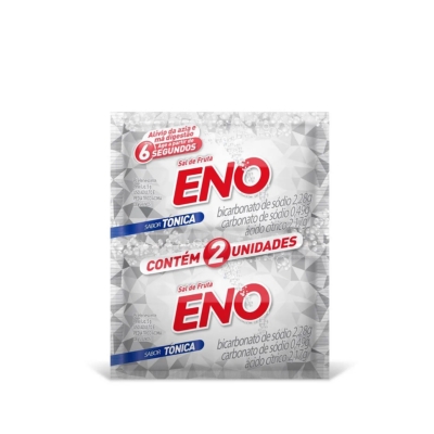 Sal de Fruta Eno Tônica Pó Efervescente 5g 2 Envelopes