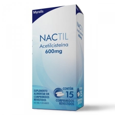 Nactil 600mg 15 cpr