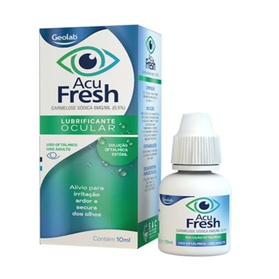 Acu Fresh 5mg/ml Geolab Solução Oftálmica 10ml