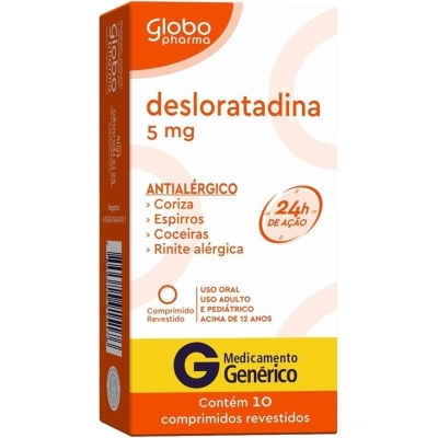 Desloratadina 5mg 10 cpr g.globo