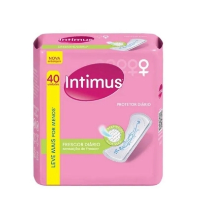 Absorvente Intimus Protetor Diario com Perfume 40 Unidades