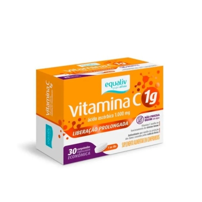 Vitamina C Equaliv 1g 30 Comprimidos