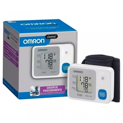 Aparelho de Pressão Arterial de Pulso Omron Control HEM-6124 1 Unidade