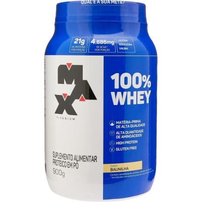 Mxt whey 100% 900g baunilha