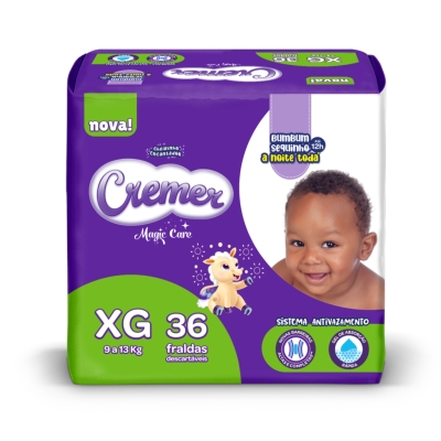 Fralda Cremer Disney Baby Mega XG 36 Unidades 