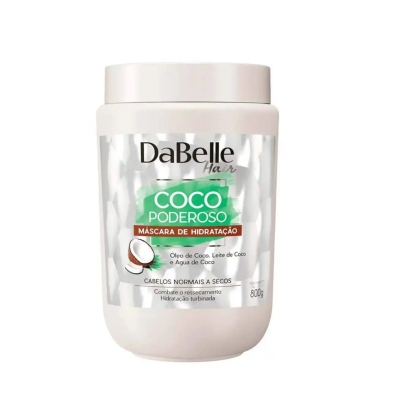Máscara Capilar Coco Poderoso Dabelle 800G