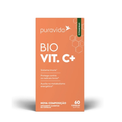 Puravida Bio Vit C+ 60 cápsulas