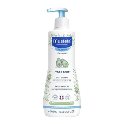 Hidratante Infantil Mustela Hydra Bebê para Pele Normal 500ml