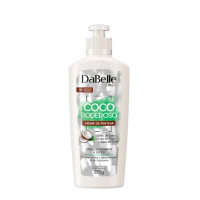 Creme de Pentear Coco Poderoso Dabelle 270G