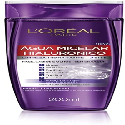 Agua micelar loreal paris hialuronico 200ml