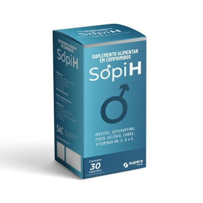 Suplemento Alimentar Sopi H Polivitamínico 30 Comprimidos