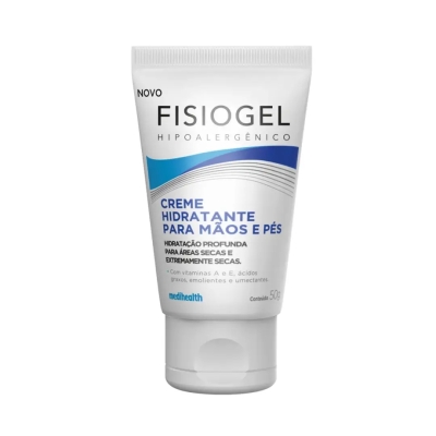 Fisiogel Creme Hidratante para Mãos e Pés Hipoalergênico 50g