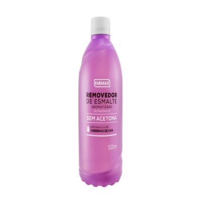 Removedor farmax 500ml uva sem acetona
