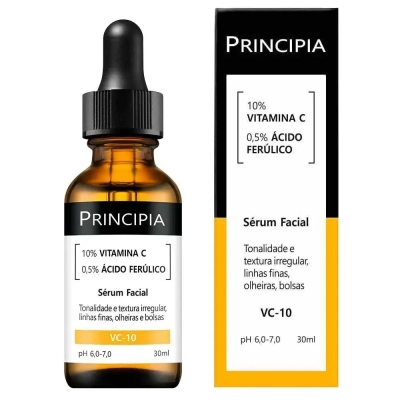 Sérum Principia VC-10 Vitamina C 10% + Ácido Ferúlico Antioxidante 30ml