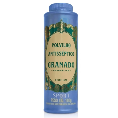 Polvilho Antisséptico para os pés Granado Sport 100g