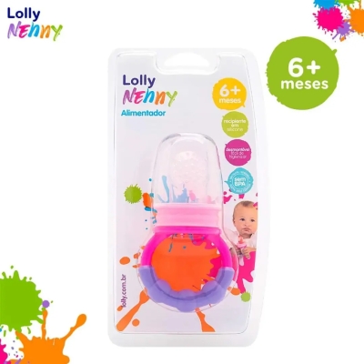 Alimentador Infantil Lolly Rosa 1 Unidade