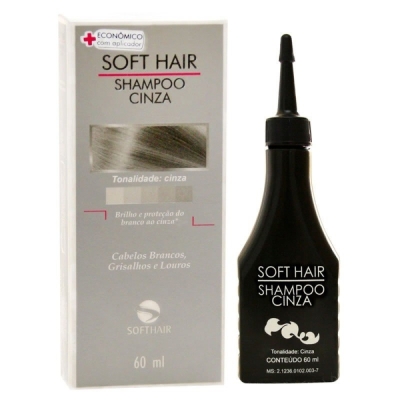 Sh cinza soft hair 60ml