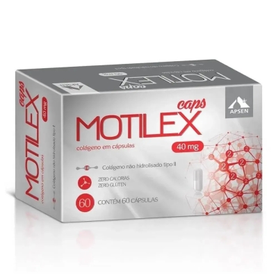 Suplemento Motilex Colágeno Tipo 2 60 Cápsulas 