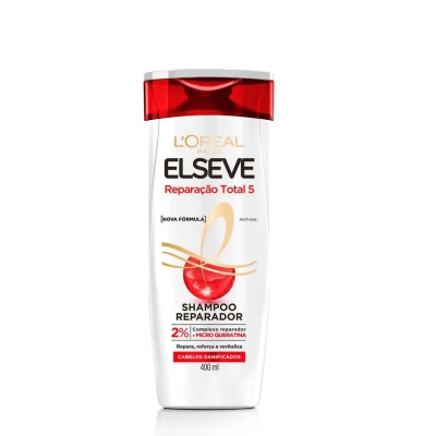 Shampoo L'Oréal Paris Elseve Reparação Total 5+ 400ml