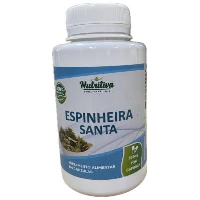 Espinheira Santa Nutritva 500mg 100 Cápsulas 
