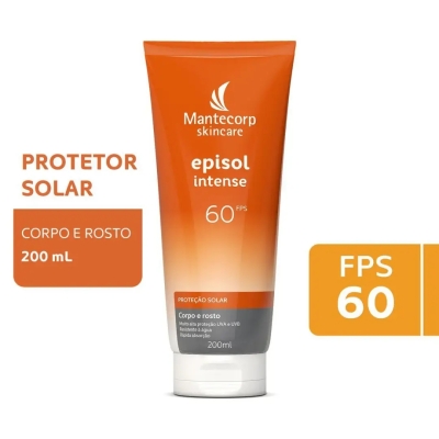 Episol Intense Protetor Solar Corporal Loção Fps 60 200ml