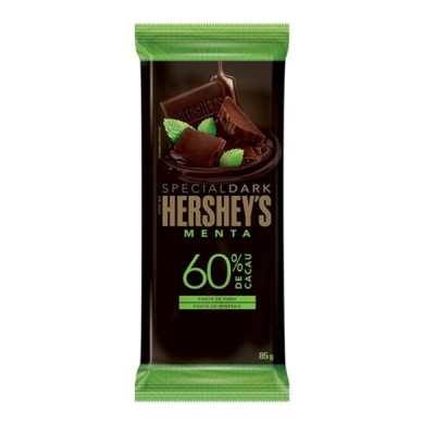Chocolate hersheys 85g dark menta