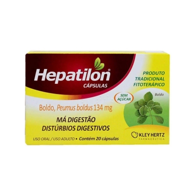 Hepatilon 20 Cápsulas 